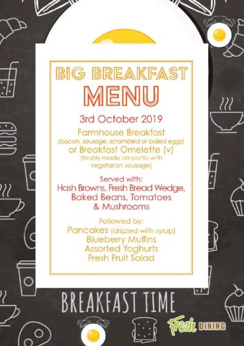 Special Lunch Menu