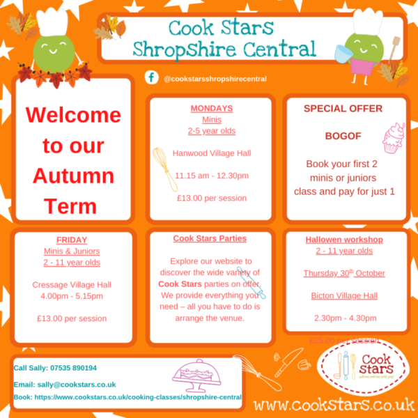 Cook Stars – Bicton Primary School & Nursery